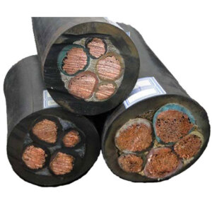 3 core flexible copper rubber mining cable
